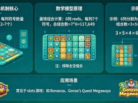 【BTC365币投】Megaways机制解析:117,649种赢钱方式背后的数学模型。