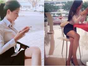 【BTC365币投】買車了啦!「大奶長腿美女業務」身材太兇猛!制服襯衫下「飽滿形狀」都快撐出來了!