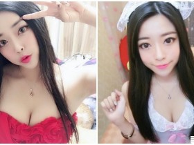 【BTC365币投】火辣女僕「美乳辣翻」!紅色馬甲衣挑逗到不行!