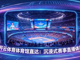 【BTC365币投】开云体育体育馆直达:沉浸式赛事直播体验