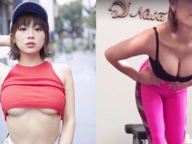 【BTC365币投】這根本「巨砲凶器」!正妹胸前負重H級壺鈴嬌喘不停!影片音量注意…