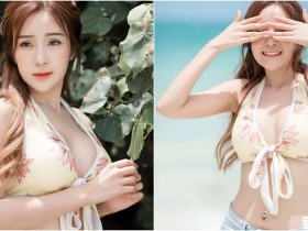 【BTC365币投】好甜美!「清純大奶妹」海邊嬉鬧奔跑!「飽滿美乳」雪白水嫩太可愛了吧!