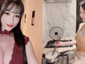 【BTC365币投】氣質甜美「理想型女友」在家好賢慧,「飽滿雪乳」若隱若現太養眼,網友:真的好漂亮!