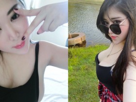 【BTC365币投】側乳最高!巨乳正妹漫延溢出 細肩帶背心也擋不住的「超級乳量」!