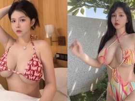 【BTC365币投】夏天到了!木瓜姊姊「Mandi香菱」秀出新泳裝,超火辣設計包不住豪乳