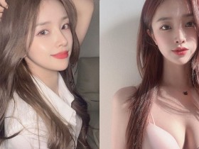 【BTC365币投】「極粉嫩美乳正妹」顏值好高,粉色內衣「展現超飽滿乳量」!