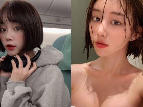 【BTC365币投】超正短髮妹子!韓國網拍闆娘「문이」乳量驚人,粉絲:都被穿搭給騙了