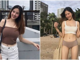 【BTC365币投】腿部比例超讚!高挑正妹連上圍都豐滿,胸型又大又渾圓!