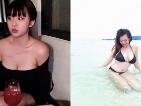 【BTC365币投】波浪太強擋不住啦~天然正妹「ZOEY若穎」超低領口意圖使人窒息 波濤洶湧整個溢出囉~