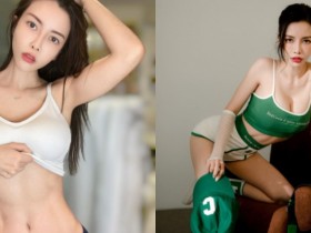【BTC365币投】健美女孩「CC. 西西」曬極品馬甲線 結實11字線條太火辣!