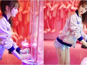 【BTC365币投】「甜美萌妹Cheryl」性感熱褲挑戰夾娃娃機,光是那張蘿莉臉就讓人想幫她包台啦~