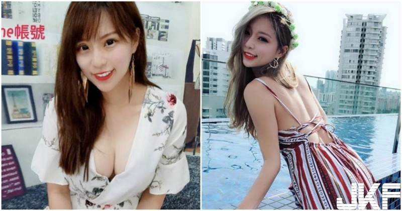 好辣！「小Hebe」豐滿美乳超誘惑，轉過身還有「極品惹火美背」！