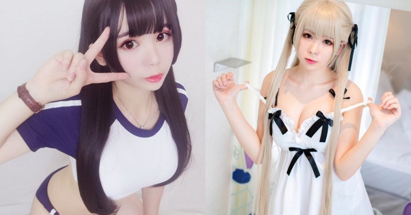 台灣甜美胸狠coser「織泱」，高品質拍攝太精美，好身材一點都不吝嗇～