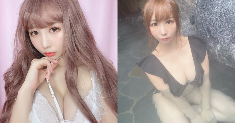 「白嫩美胸妹」是個收集控！日常興趣是cosplay秀身材，還是金氏紀錄保持人！