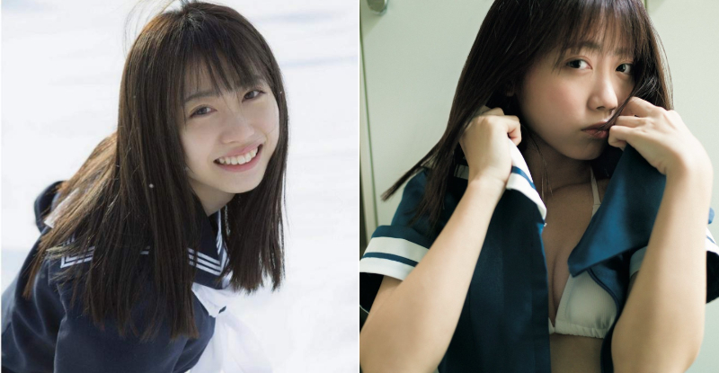 最適合制服的美少女！超萌19歲嫩妹「來栖りん」清純氣質讓網友戀愛