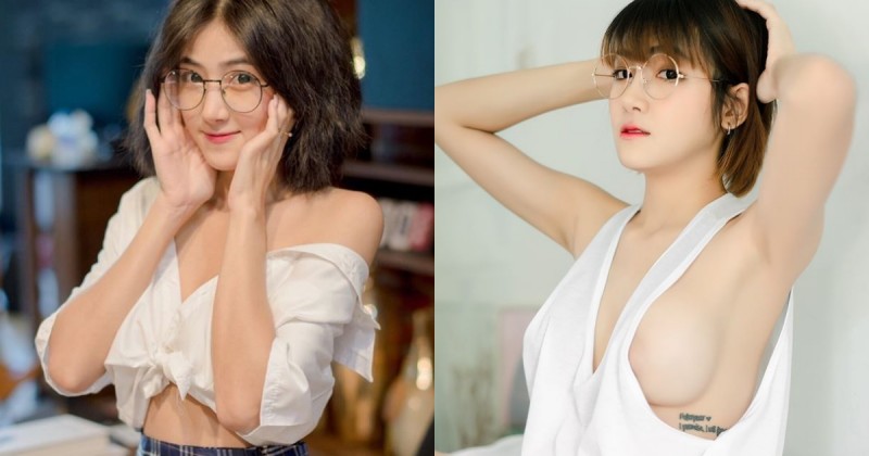 「短髮美乳學生妹」制服內藏美景！「乳下刺青」位置撩人，好想上手摸一摸！