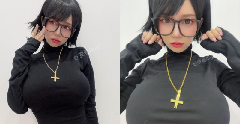 巨乳甜心「安希」Cosplay獵人小滴　網友：看這乳量是巨滴吧！
