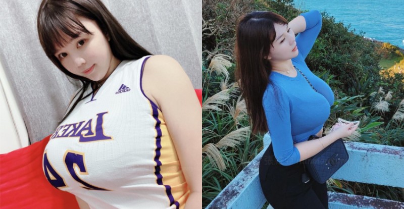 籃球那麼大！路易莎「豪乳店長」張維亞胸前不科學腫脹