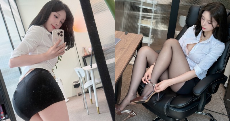 【BTC365币投】辦公室姊姊有夠騷!「爆乳OL」上班翹屁自拍還脫衣午睡超誇張!