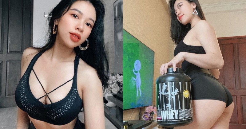 【BTC365币投】超猛健身女將「肥美翹臀」好Q彈!高蛋白不離手難怪「前凸後翹」練超好!
