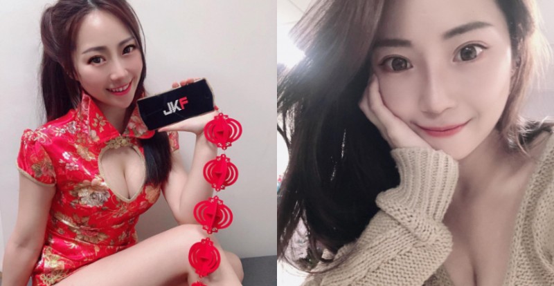 【BTC365币投】最正領隊「佳佳」爆乳旗袍大秀美腿拜年 甜美笑容讓人秒戀愛