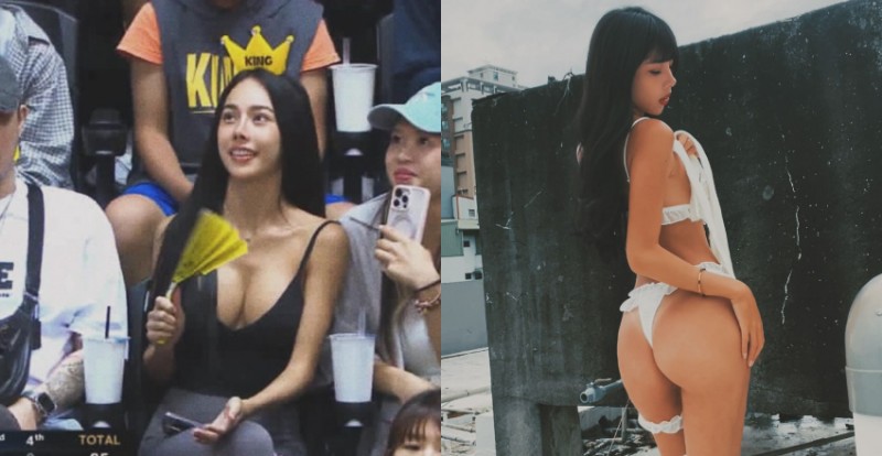 【BTC365币投】新莊籃球比賽場邊爆乳美女引起關注 原來是翹臀女王李尾巴