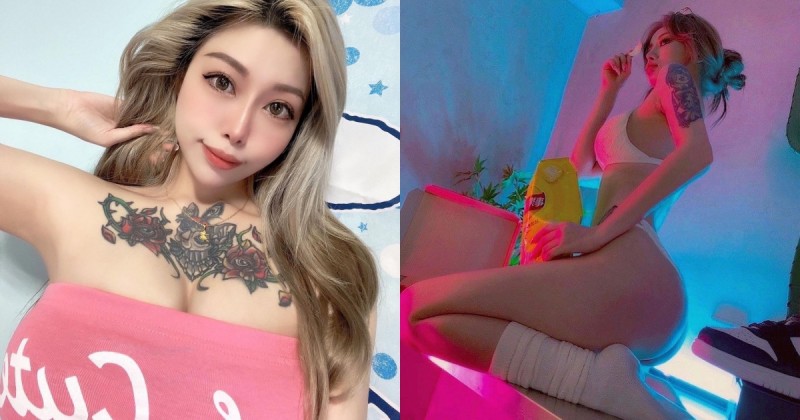 【BTC365币投】E奶辣妹「李靜」挺翹臀吃洋芋片,「渾圓飽滿」窈窕曲線讓人口水直流!