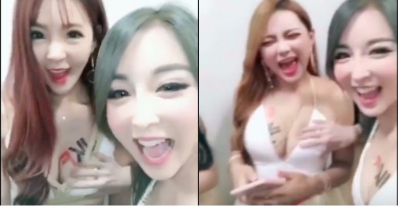 【BTC365币投】後台直擊!麻辣教主雪碧「抓乳攻勢」現場好失控,女郎們「嬌嗔聲」不斷⋯