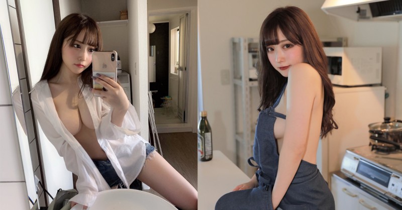 尺度也太大！F罩杯巨乳Coser「おもてちゃん」超萌笑顏下的「白皙雙峰」好工口！