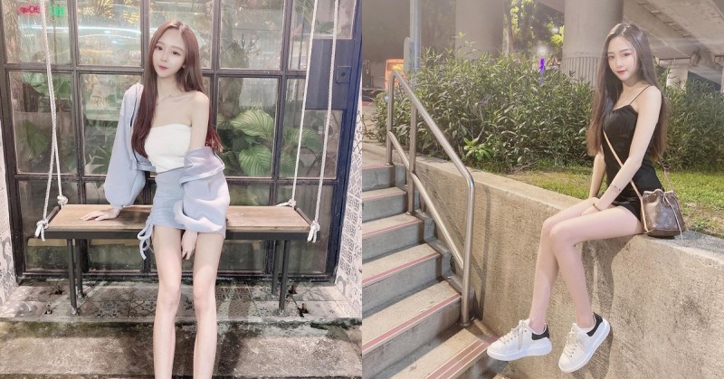 【BTC365币投】神之長腿！輔仁大學正妹「芯羽兒」白皙美腿太迷人，穿上比基尼意外有料！