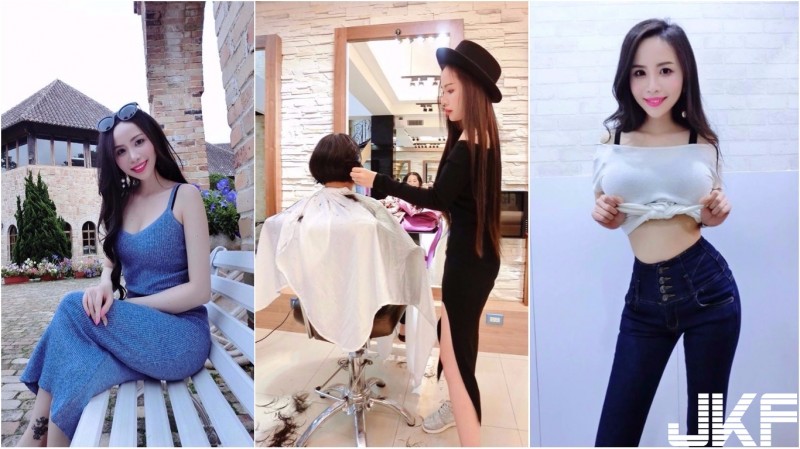 【BTC365币投】想找她剪!桃園「性感理髮師」辣翻!胸前壕溝「中路大開」讓人受不了…