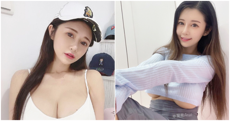 【BTC365币投】綁帶裙太誘人！「甜心幫」安希狂露 F 級南半球　TikTok 影片甜笑讓粉絲鼻血狂噴！