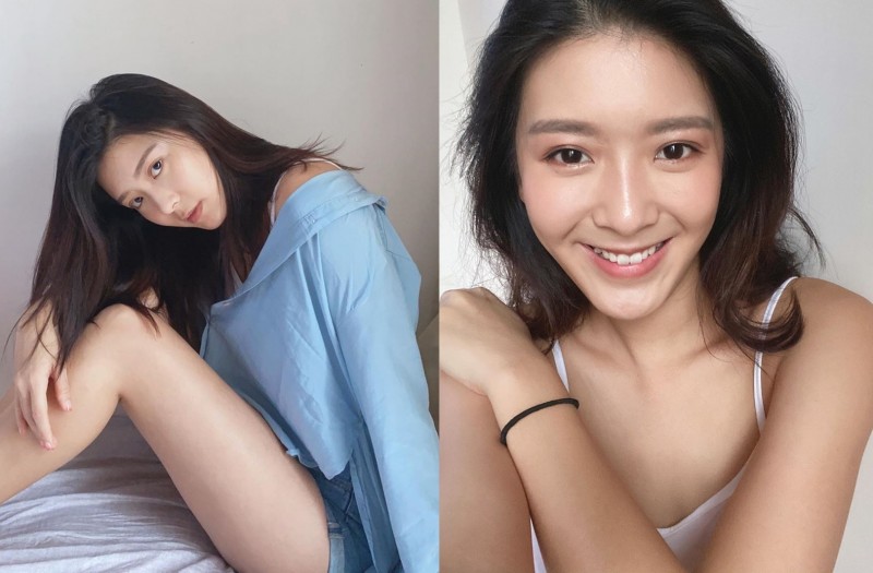 【BTC365币投】天菜長腿御姐「余香凝」9頭身材曲線凹凸有致　搭配「陽光甜笑」散發滿滿健康美