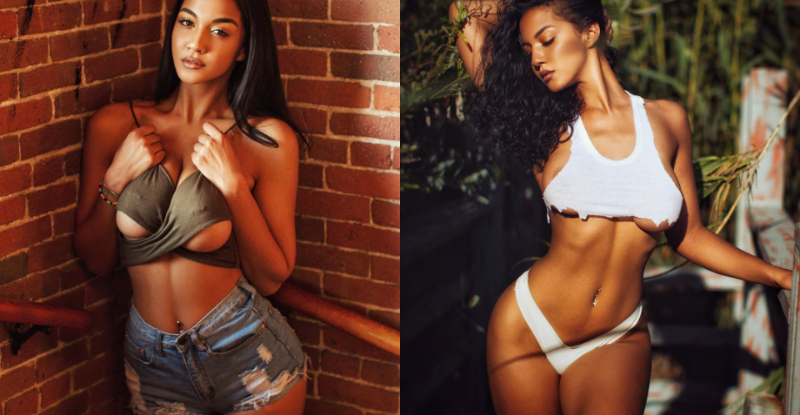 【BTC365币投】狂！野性妹「乳量外溢」散發焦糖奶香　「黑膠藝術」藏不住誘人好身材