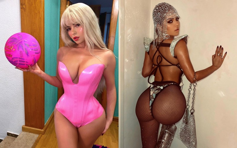 【BTC365币投】全世界最強Body「Demi Rose」萬聖節極度性感「小惡魔挑逗」　誰不願意向她出賣靈魂？