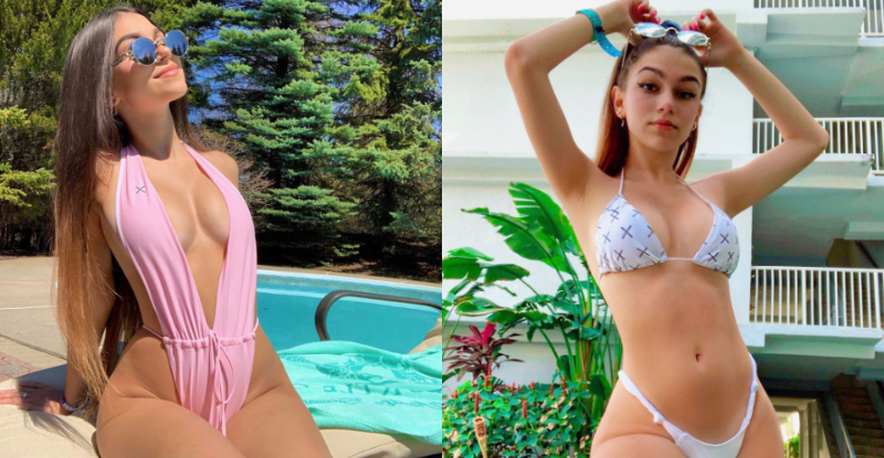 【BTC365币投】青春無敵！「17歲甜心正妹」深V開中路　「渾圓嫩乳」散發焦糖奶香