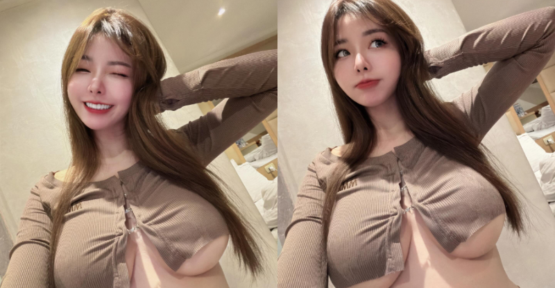 【BTC365币投】本斥但大！「Miko」胸扣快撐不住，「傲人南半球」形狀又美又大！