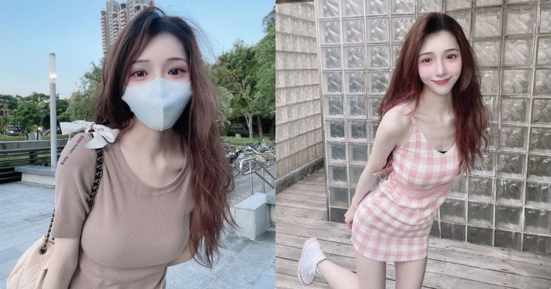 【BTC365币投】高顏值口罩正妹「只露眼也好好看」，路過公園的「性感曲線」太誘人！