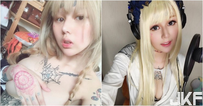 【BTC365币投】好狂！「金髮美乳coser」天天換造型，唯一不變的果然還是「渾圓大長輩」啊！