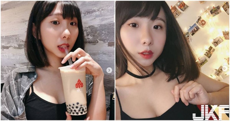 【BTC365币投】電競主播喝珍奶「深溝超搶鏡」，邪惡畫面讓人受不了…