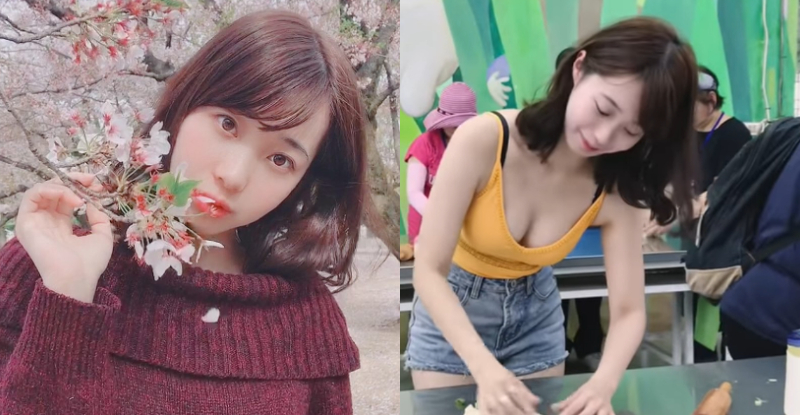 【BTC365币投】雙峰晃得好可口！清新正妹「搣時潘Miss Pun」來台拔蔥擀麵糰，製作過程讓人又熱又麻！