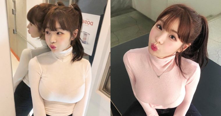 【BTC365币投】胸器太突出！仙氣正妹愛穿「高領毛衣」，凹凸輪廓讓男粉直呼：我沒了