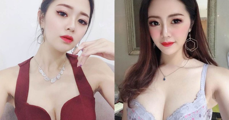 【BTC365币投】長腿SG拿鐵「車頭燈好驚人」，超性感爆乳裝兇爆了！