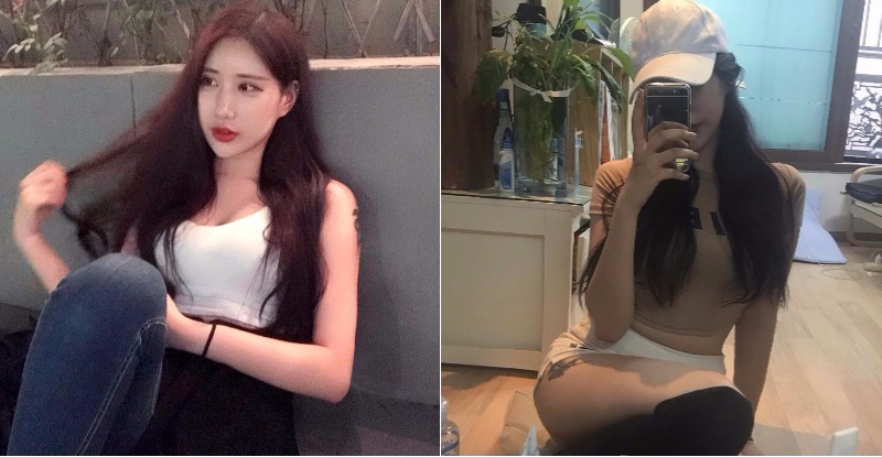 【BTC365币投】隱乳正妹低胸背心「美乳」若隱若現，飽滿「小饅頭」看起來格外可口！