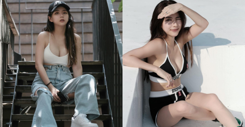 【BTC365币投】「超兇辣媽」樓梯間曬美胸，「深美濠溝」狂引邪惡目光