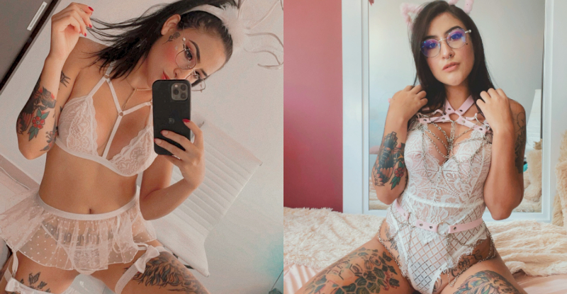 【BTC365币投】拉丁刺青妹「暗黑力爆發」　遮了上身忘了下身…隔螢幕狂聞大海鮮味！