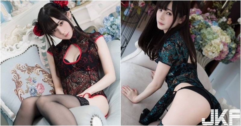 【BTC365币投】「甜美嫩妹」旗袍誘惑！造型多變太會玩，「飽滿美臀」對著鏡頭好勾人！