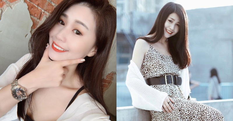 【BTC365币投】怎麼穿怎麼美！時尚美女「賴白白」清新笑顏太迷人，長裙下的白嫩美腿遮也遮不住！