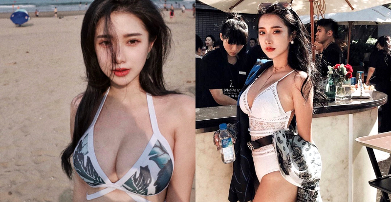 【BTC365币投】時尚女神磁力超強！「呂妍芯」美體火辣雙峰一挺，全海岸線都被美女光掃射一遍！