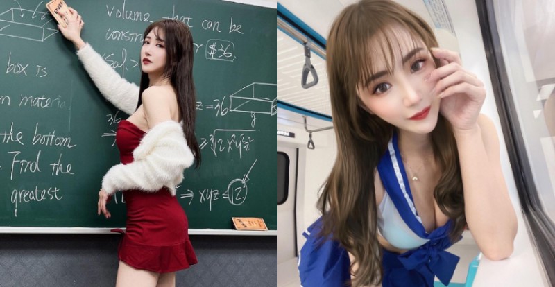 【BTC365币投】性感助教「金娜娜」上台擦黑板引爆動　學生：想結束遠距教學了